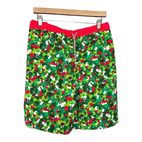 NWT Magellan Outdoors Men's Fish Gear Swim Trunks Holiday Camo Shorts Size 3X - Picture 1 of 6